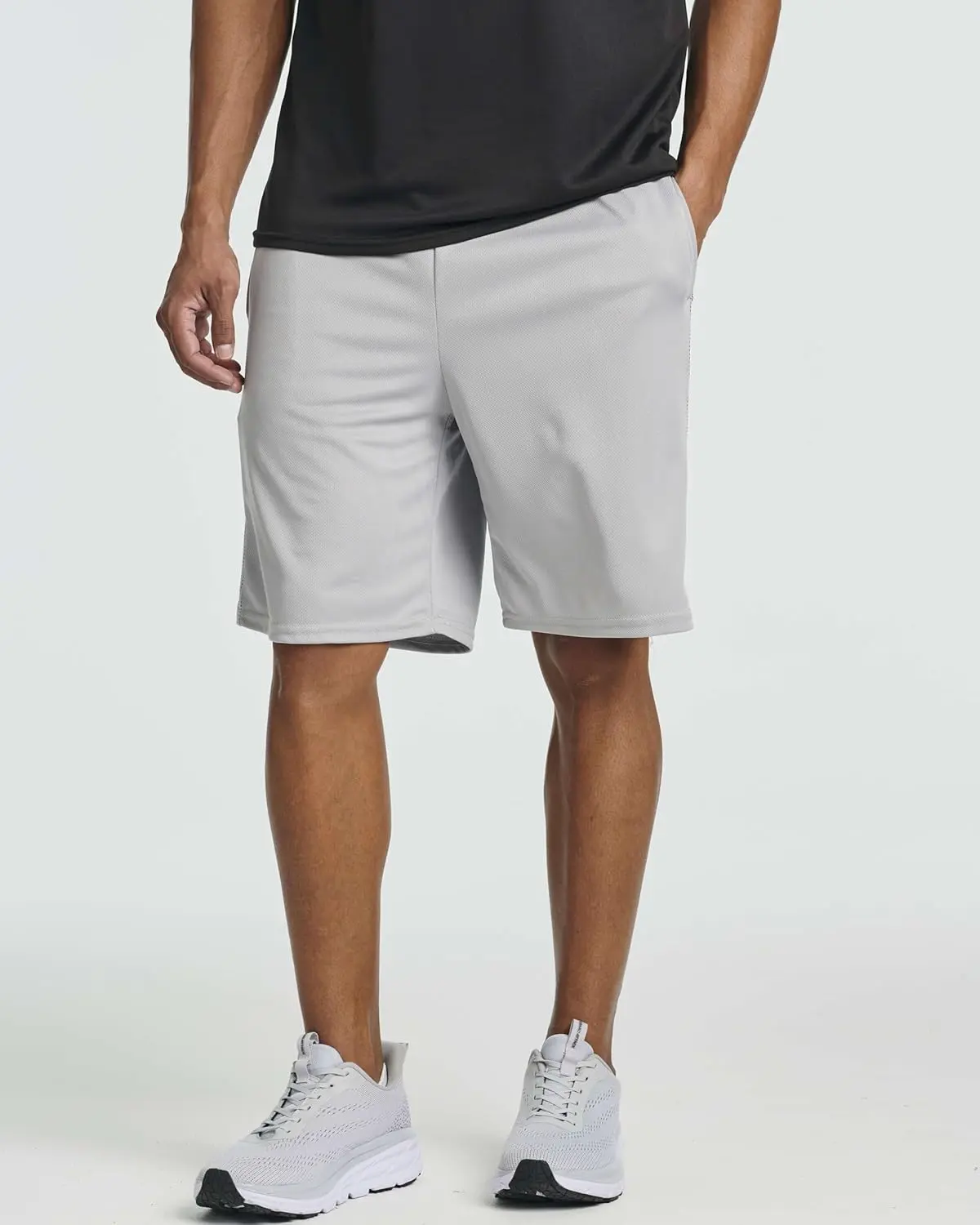 5 Pack-Men's Mesh Athletic Basketball Shorts Quick Dry Activewear with Pockets