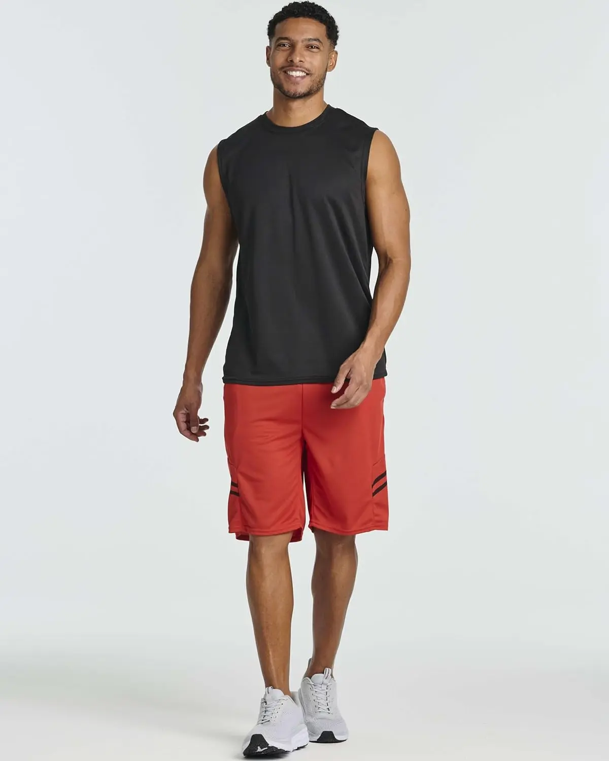 5 Pack-Men's Mesh Athletic Basketball Shorts Quick Dry Activewear with Pockets