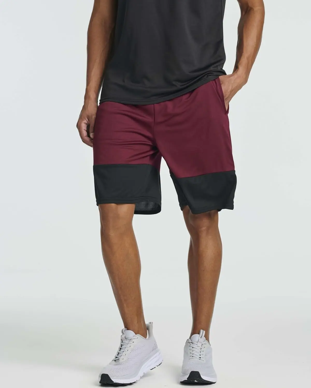 5 Pack-Men's Mesh Athletic Basketball Shorts Quick Dry Activewear with Pockets