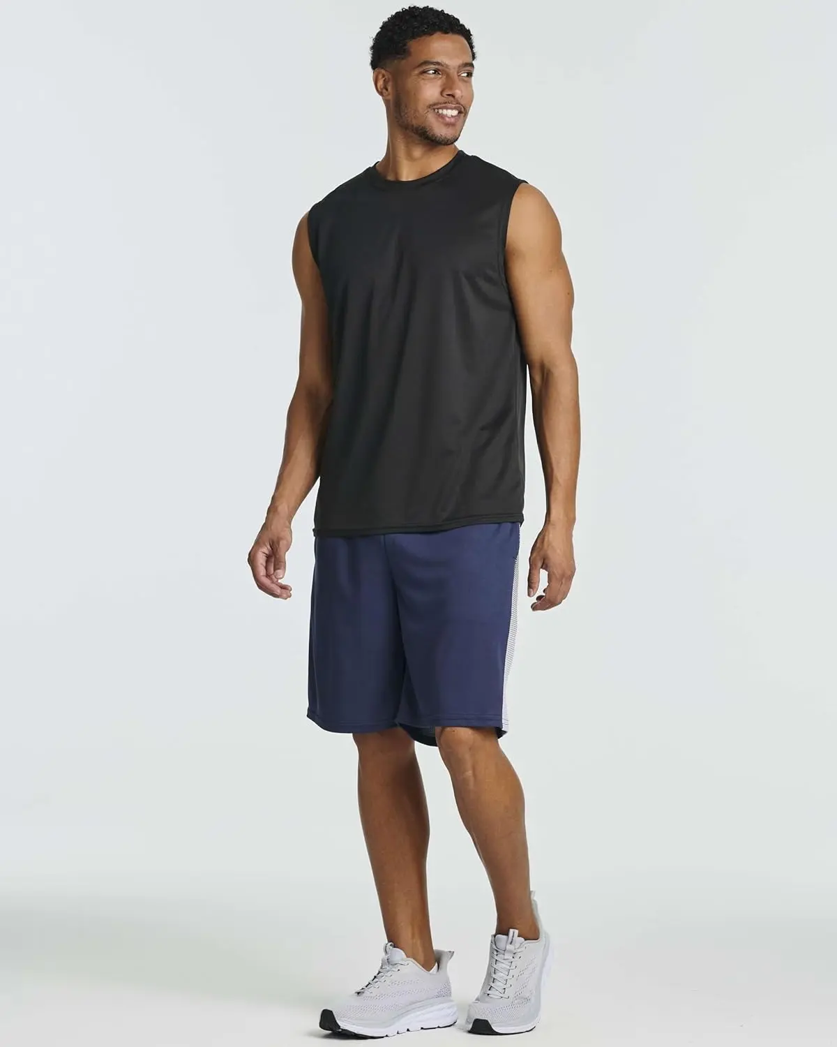 5 Pack-Men's Mesh Athletic Basketball Shorts Quick Dry Activewear with Pockets