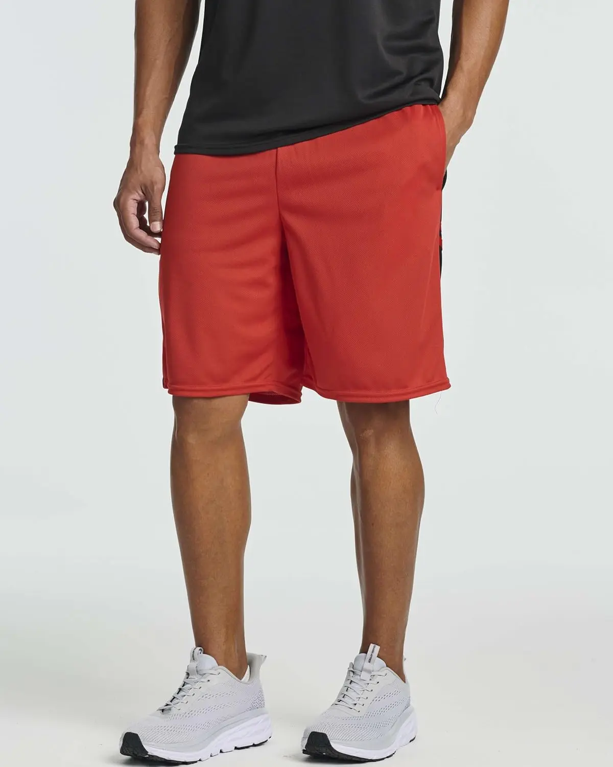 5 Pack-Men's Mesh Athletic Basketball Shorts Quick Dry Activewear with Pockets
