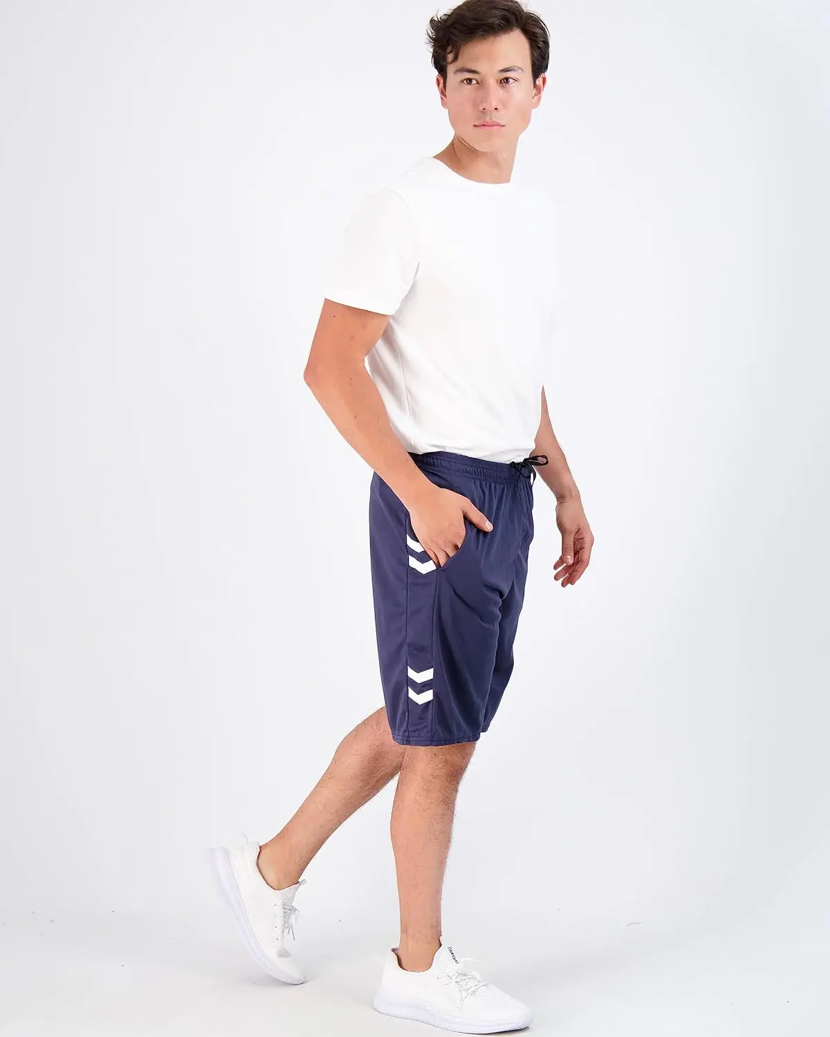 5 Pack-Men's Mesh Athletic Basketball Shorts Quick Dry Activewear with Pockets