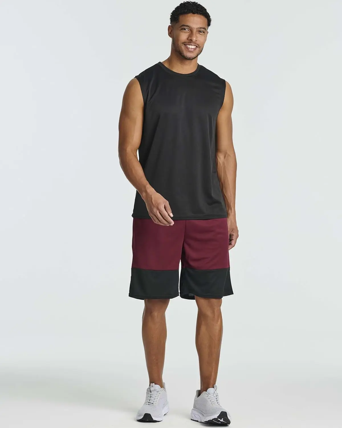 5 Pack-Men's Mesh Athletic Basketball Shorts Quick Dry Activewear with Pockets